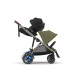 Прогулянкова коляска Cybex eGazelle S TPE Moss Green khaki