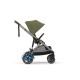 Прогулянкова коляска Cybex eGazelle S TPE Moss Green khaki