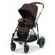 Прогулянкова коляска Cybex eGazelle S TPE Chocolate Brown