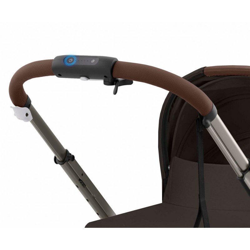 Прогулянкова коляска Cybex eGazelle S TPE Chocolate Brown