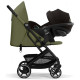 Прогулянкова коляска Cybex Beezy Moss Green (з бампером)