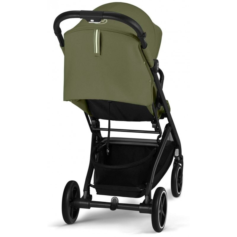 Прогулянкова коляска Cybex Beezy Moss Green (з бампером)