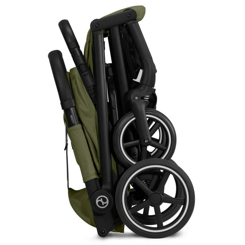 Прогулянкова коляска Cybex Beezy Moss Green (з бампером)