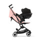 Прогулянкова коляска Cybex Libelle BLK Candy Pink