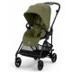 Прогулянкова коляска Cybex Melio Carbon Moss Green (з бампером)