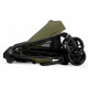 Прогулянкова коляска Cybex Melio Carbon Moss Green (з бампером)