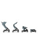 Прогулянкова коляска Cybex Agis BLK Stormy Blue