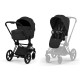 Універсальна коляска 2 в 1 Cybex Priam 2 в 1 BLK Sepia Black Універсальна коляска 2 в 1 Cybex Priam 2 в 1 BLK Sepia Black