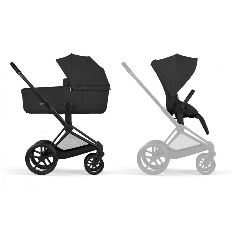 Універсальна коляска 2 в 1 Cybex Priam 2 в 1 BLK Sepia Black