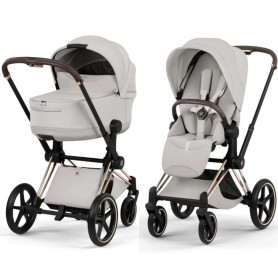 Універсальна коляска 2 в 1 Cybex Priam 2 в 1 BLK Cozy Beige