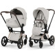 Універсальна коляска 2 в 1 Cybex Priam 2 в 1 BLK Cozy Beige
