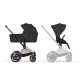 Універсальна коляска 2 в 1 Cybex ePriam 2 в 1 RG Sepia Black