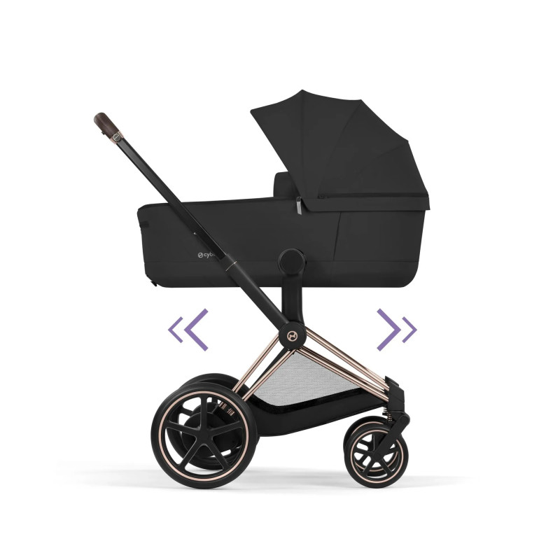 Універсальна коляска 2 в 1 Cybex ePriam 2 в 1 RG Sepia Black