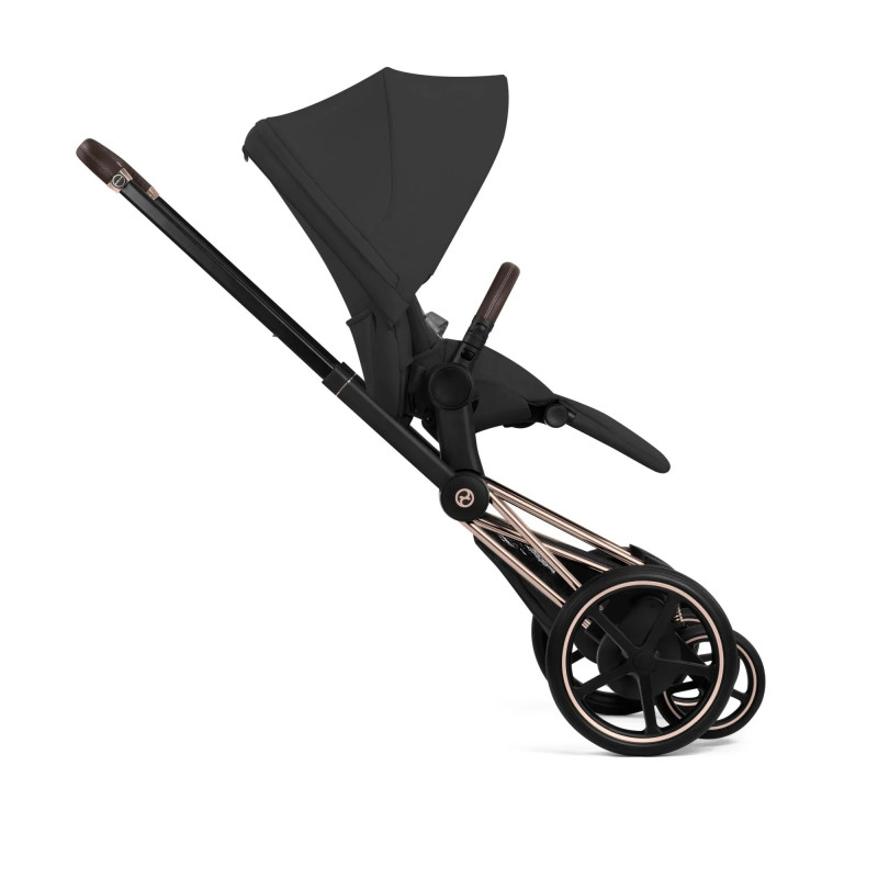 Універсальна коляска 2 в 1 Cybex ePriam 2 в 1 RG Sepia Black