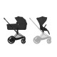Універсальна коляска 2 в 1 Cybex ePriam 2 в 1 BLK Sepia Black Універсальна коляска 2 в 1 Cybex ePriam 2 в 1 BLK Sepia Black
