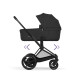 Універсальна коляска 2 в 1 Cybex ePriam 2 в 1 BLK Sepia Black
