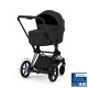 Універсальна коляска 2 в 1 Cybex ePriam 2 в 1 BLK Sepia Black