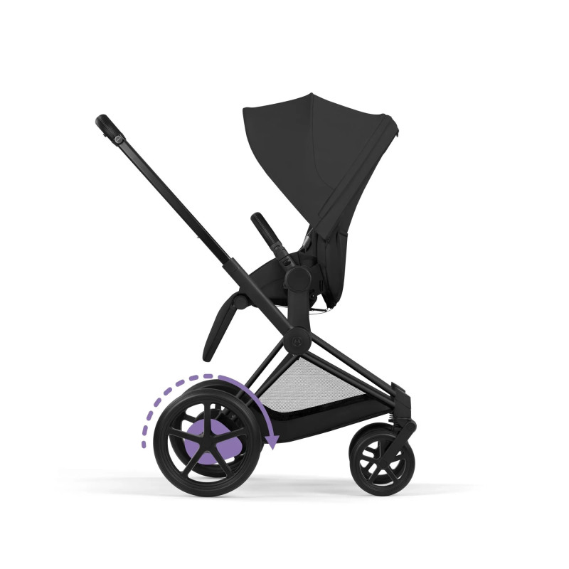 Універсальна коляска 2 в 1 Cybex ePriam 2 в 1 BLK Sepia Black