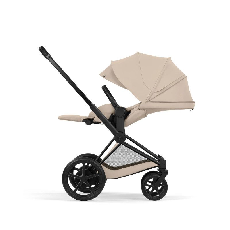 Універсальна коляска 2 в 1 Cybex ePriam 2 в 1 BLK Cozy Beige