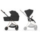 Універсальна коляска 2 в 1 Cybex Mios 2 в 1 RG Sepia Black