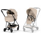 Універсальна коляска 2 в 1 Cybex Mios 2 в 1 BLK Cozy Beige