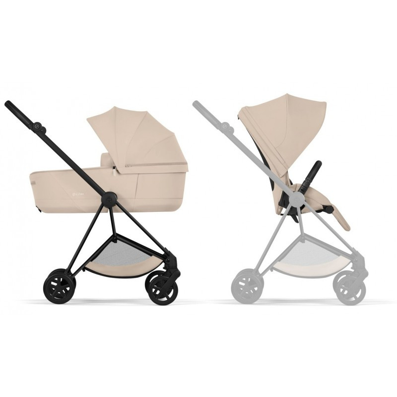 Універсальна коляска 2 в 1 Cybex Mios 2 в 1 BLK Cozy Beige