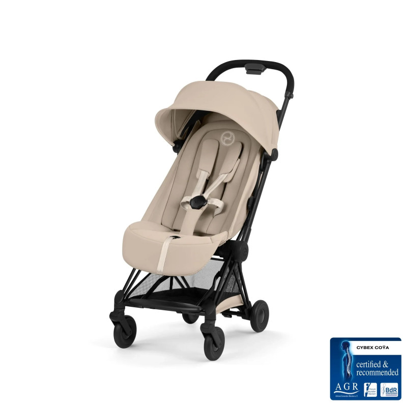 Прогулянкова коляска Cybex Coya BLK Cozy Beige