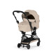 Універсальна коляска 2 в 1 Cybex Coya 2 в 1 BLK  Cozy Beige