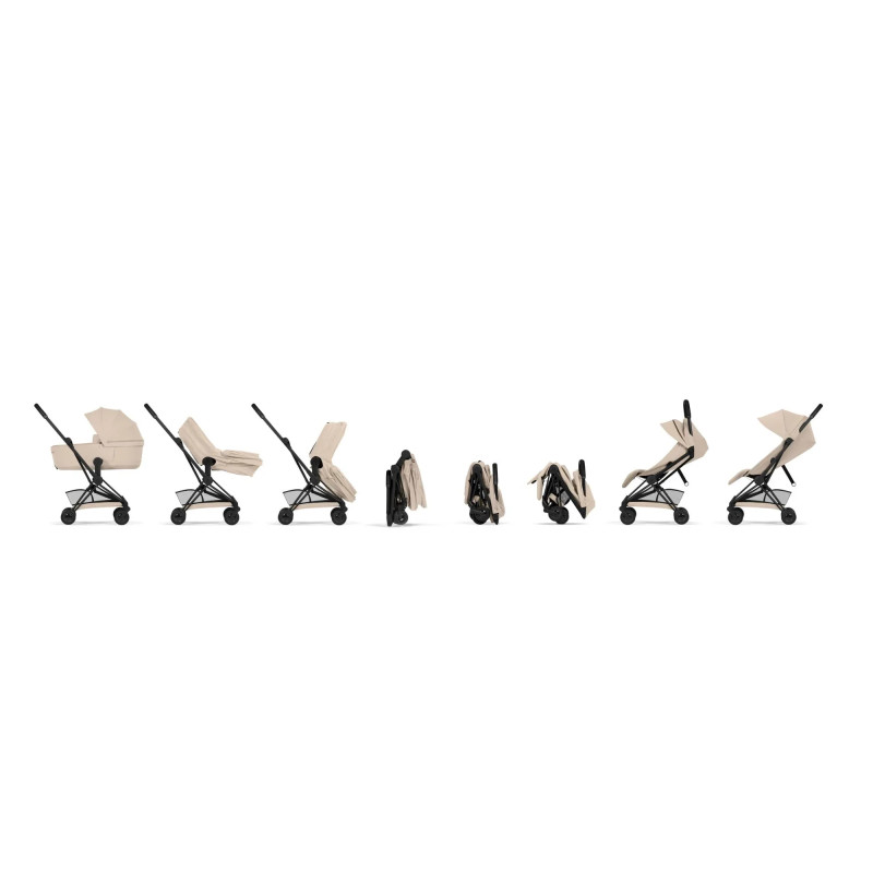 Універсальна коляска 2 в 1 Cybex Coya 2 в 1 BLK  Cozy Beige