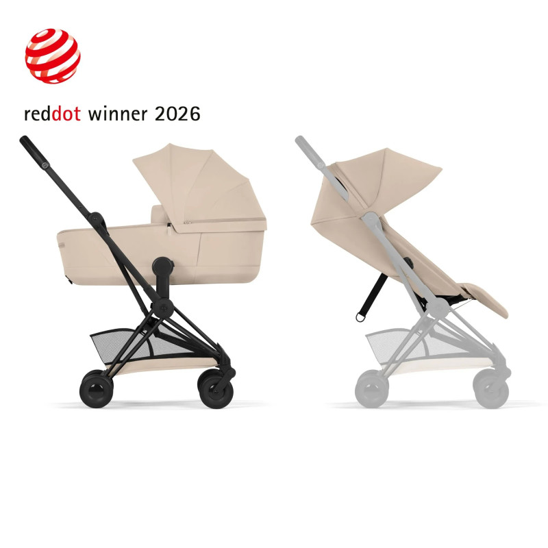 Універсальна коляска 2 в 1 Cybex Coya 2 в 1 BLK  Cozy Beige