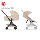 Універсальна коляска 2 в 1 Cybex Coya 2 в 1 BLK  Cozy Beige
