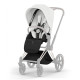 Чохол тканинний для прогулянкового блоку Cybex Priam Style Off White Чохол тканинний для прогулянкового блоку Cybex Priam Style Off White