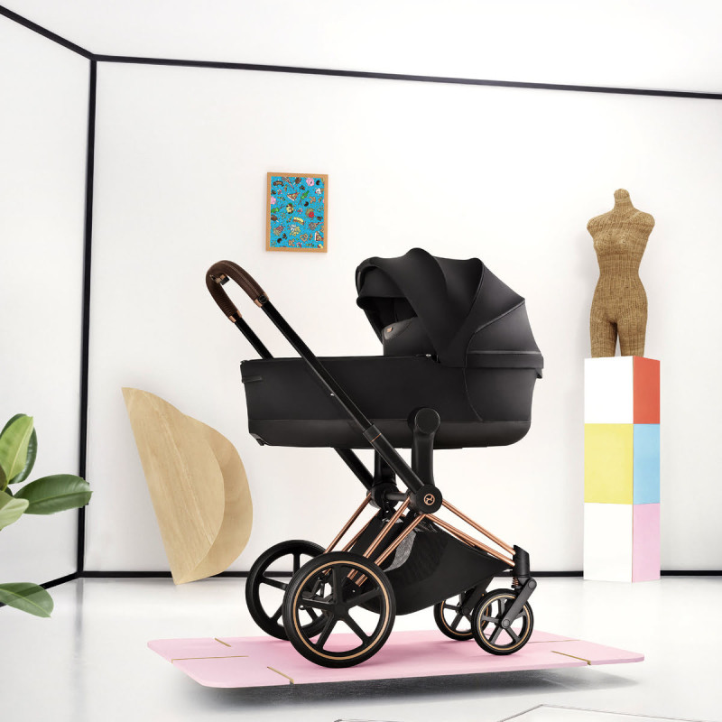 Люлька складана Cybex Priam Style Collection 2026 Sepia Black