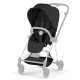 Чохол тканинний для прогулянкового блоку Cybex Mios Style Sepia Black Чохол тканинний для прогулянкового блоку Cybex Mios Style Sepia Black
