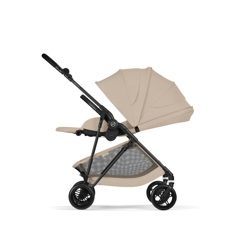 Прогулянкова коляска Cybex Melio Carbon Almond Beige