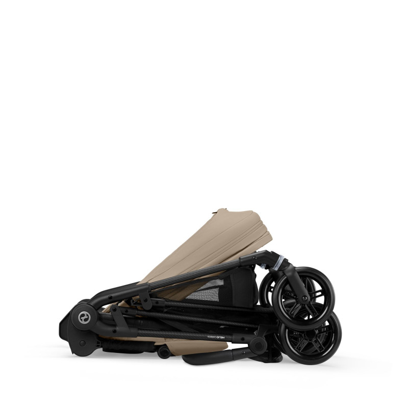 Прогулянкова коляска Cybex Melio Carbon Almond Beige