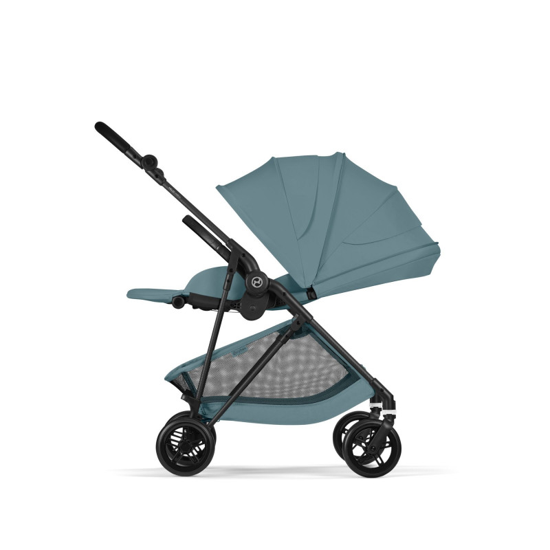 Прогулянкова коляска Cybex Melio Carbon Stormy Blue