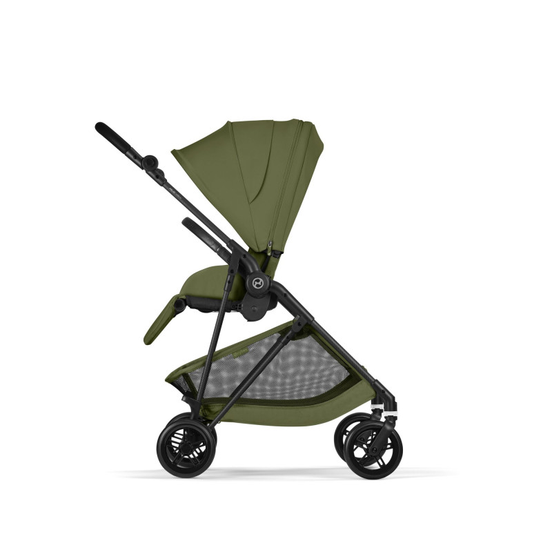 Прогулянкова коляска Cybex Melio Carbon Moss Green