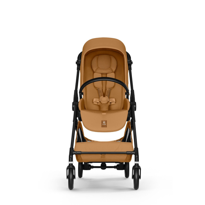 Прогулянкова коляска Cybex Melio Carbon Cinnamon Yellow