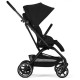 Прогулянкова коляска Cybex Eezy S Twist+ 2 BLK Magic Black (з бампером)