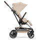 Прогулянкова коляска Cybex Eezy S Twist+ 2 TPE Almond Beige (з бампером)