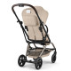 Прогулянкова коляска Cybex Eezy S Twist+ 2 TPE Almond Beige (з бампером)