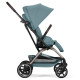 Прогулянкова коляска Cybex Eezy S Twist+ 2 TPE Stormy Blue (з бампером)