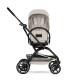 Прогулянкова коляска Cybex Eezy S Twist+ 2 BLK Dune Grey (з бампером)