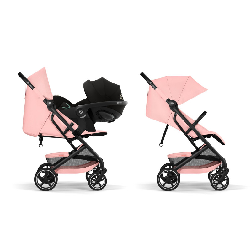 Прогулянкова коляска Cybex Beezy BLK Candy Pink