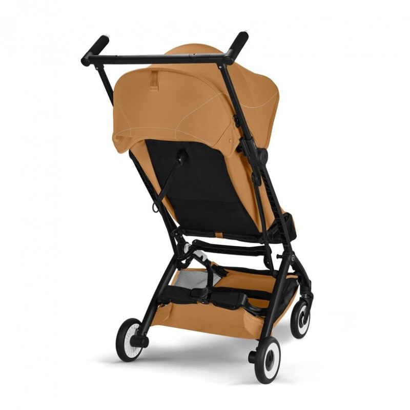 Прогулянкова коляска Cybex Libelle BLK Cinnamon Yellow