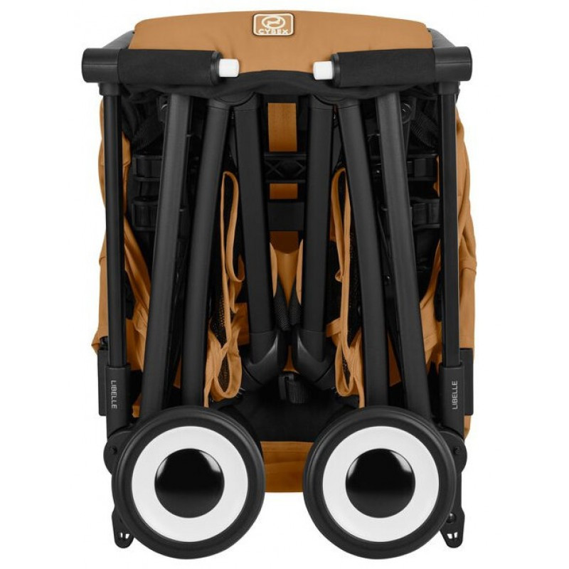 Прогулянкова коляска Cybex Libelle BLK Cinnamon Yellow
