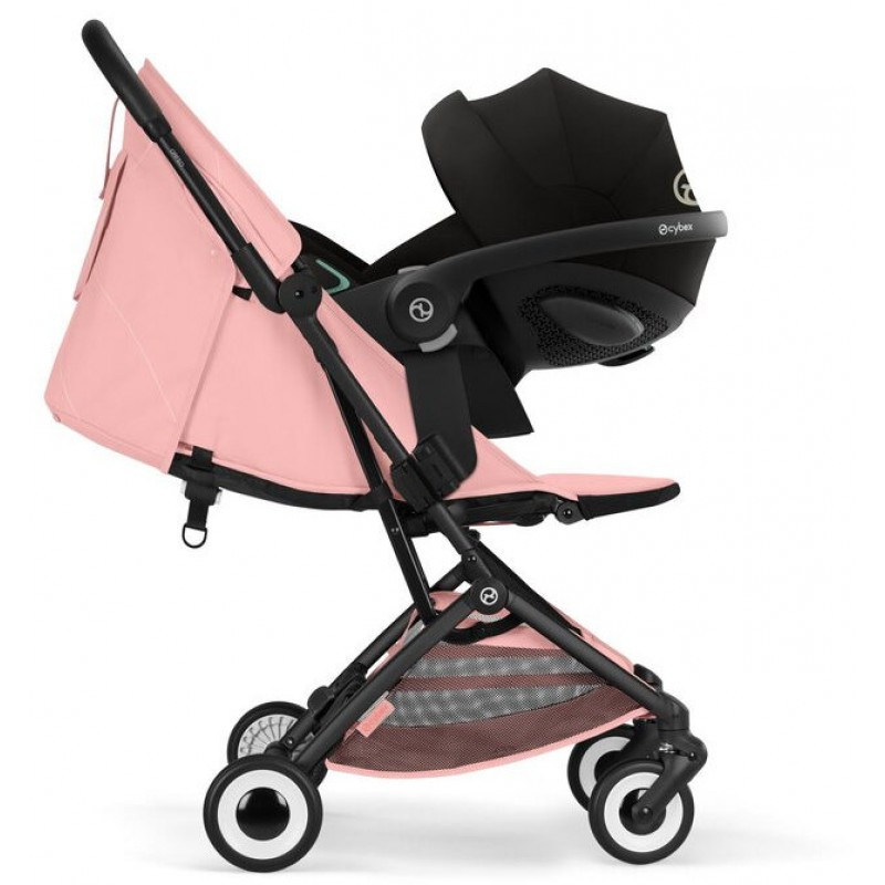 Прогулянкова коляска Cybex Orfeo BLK Candy Pink
