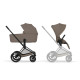 Універсальна коляска 2 в 1 Cybex Priam 2 в 1 BLK Coconut Brown
