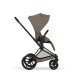 Універсальна коляска 2 в 1 Cybex Priam 2 в 1 BLK Coconut Brown